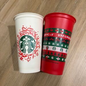 Starbucks Reusable Christmas Tumbler Reusable Coffee Cups No Lid Americana Cozy